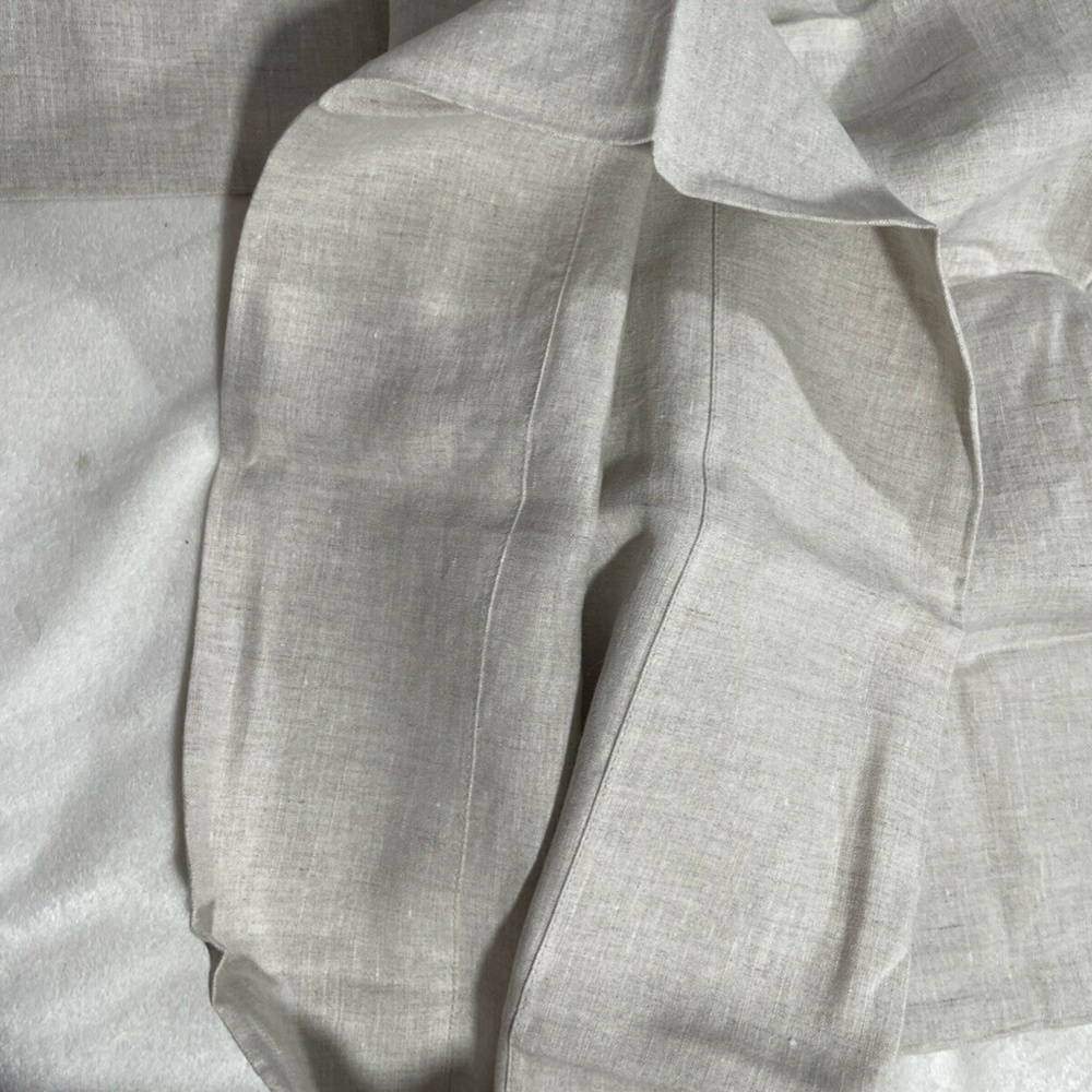 NIB Hotel Collection Linen Dye ( 2 ) King Pillowcases in Beige‎ - Picture 6 of 11